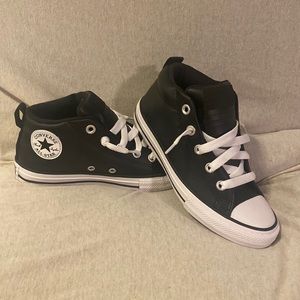 Black Converse shoes Size 2- NWOT